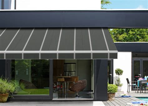 fabric vs aluminum awnings|material for window awnings.